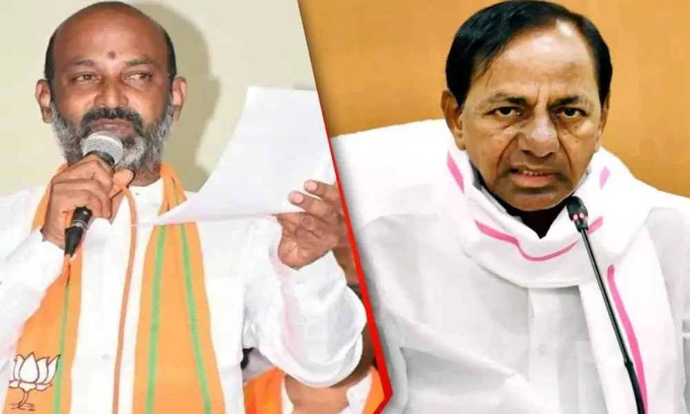 Bandi Sanjay Slams CM KCR