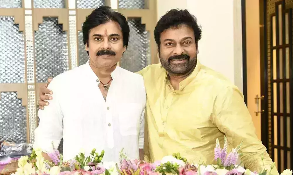 Pawan Kalyan and Chiranjeevi Acting Together in Chiru154 Movie