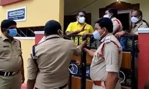 Police Arrested TDP Leader Nimmala Rama Naidu on a Complaint by Commissioner Chittibabu Alleging Obstruction of Duty