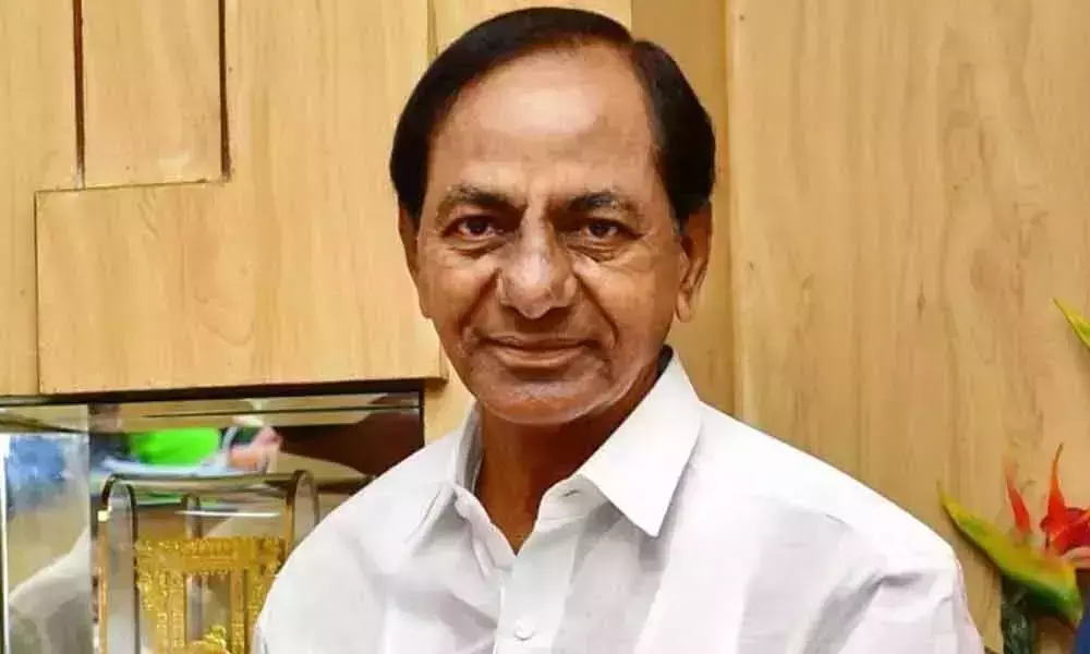 CM KCR Put Khammam District Leaders Aside CM KCR Put Khammam District Leaders Aside