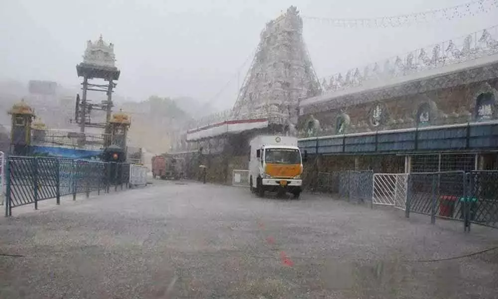 Heavy Rains in Tirupati Like Chennai | Telugu Online News