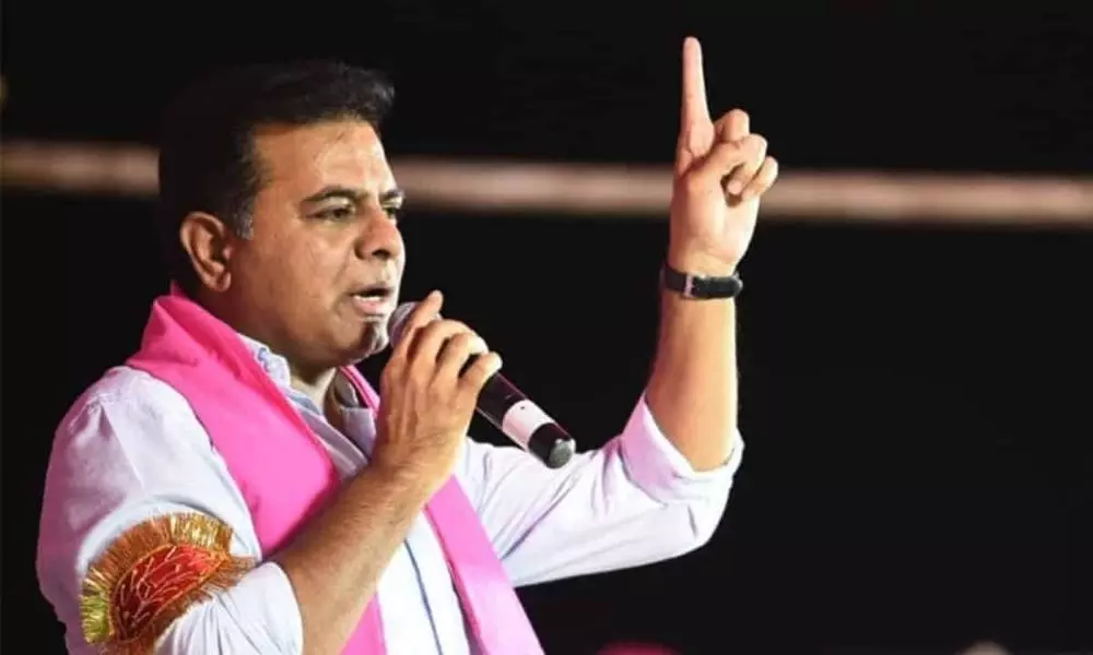 Minister KTR Criticises on Telangana BJP Chief Bandi Sanjay