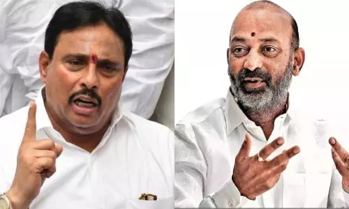 MLA Danam Nagender Fires on Bandi Sanjay | Telangana News Today