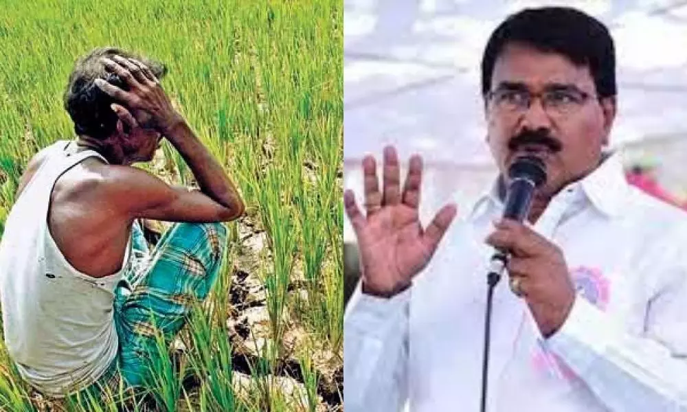 Niranjan Reddy Demanded Central Government to Announce Clear Stance on Paddy Grain Purchases