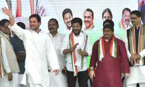 T Congress Leaders Meeting with Rahul Gandhi in Delhi