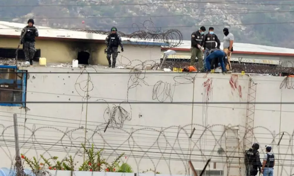 Dispute Between the Prisoners Ecuador Jail