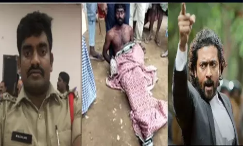 Jai Bheem Scene Repeat in Suryapet Thanda