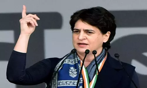 Priyanka Gandhi Says Congress Participate Alone in Uttar Pradesh