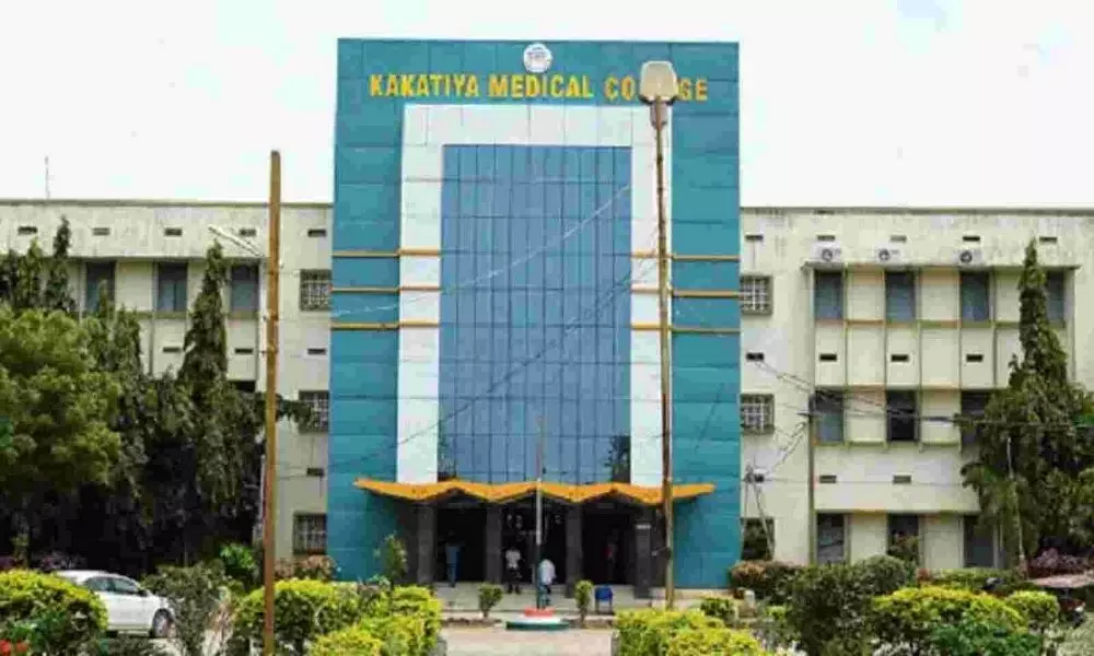 Juniors Alleging on Ragging by Seniors at Kakatiya Medical College in Warangal