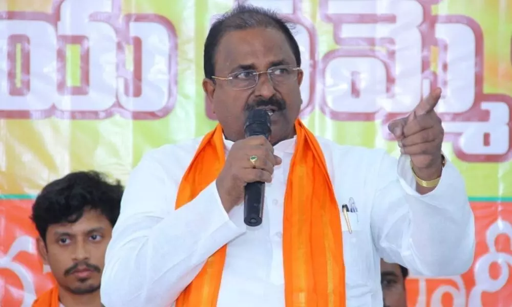 AP BJP Chief Somu Veerraju Letter to Amit Shah