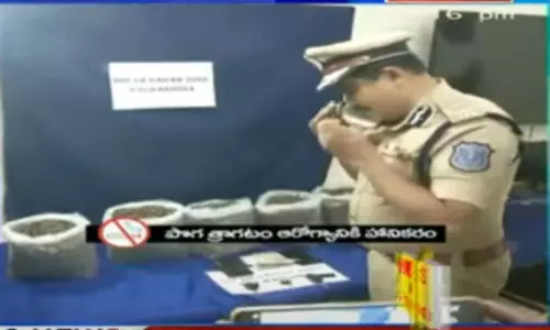 Ganja Smuggling Gang Arrested by CP Mahesh Bhagwat