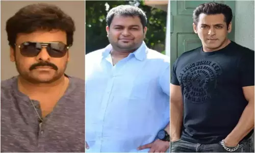 Thaman Opens up on Chiranjeevi And Salman Khan Song Thaman Opens up on Chiranjeevi And Salman Khan Song