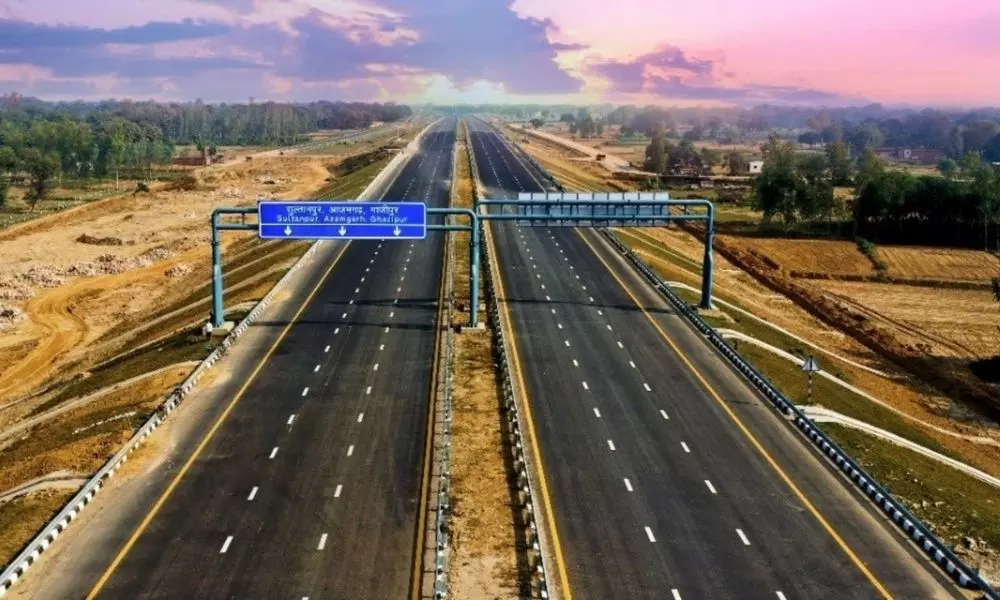 Purvanchal Expressway Starts in Uttar Pradesh Today 16 11 2021