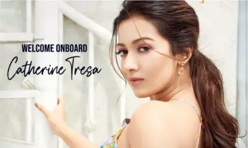 Catherine Tresa Going to be Act as Second Heroine in Macherla Niyojakavargam Movie