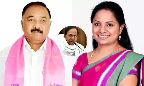 Kavitha may get Rajya Sabha Seat Kavitha may get Rajya Sabha Seat