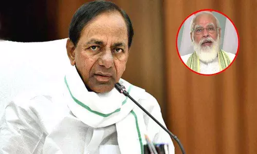 CM KCR Writes Letter to PM Modi Over Paddy Procurement