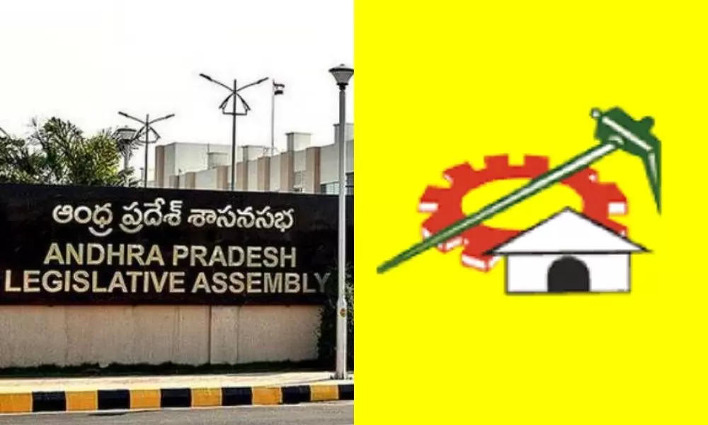 TDP Protest Over Rejection of Speaker Adjournment Resolution on Petro Rates