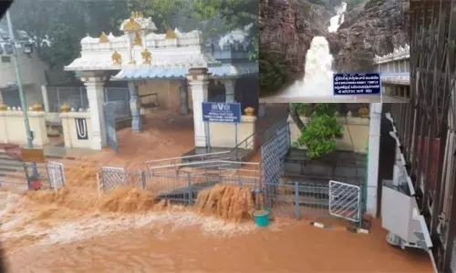 Heavy Rain Lashes Tirumala