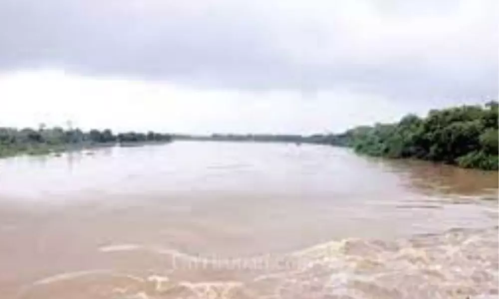 Swarnamukhi River Overflowing due to Heavy Rains
