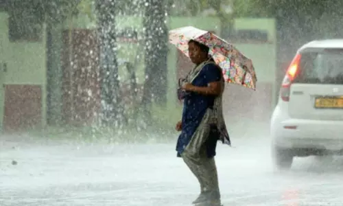 Rain Started in Srikakulam due to Low Pressure in Bay of Bengal