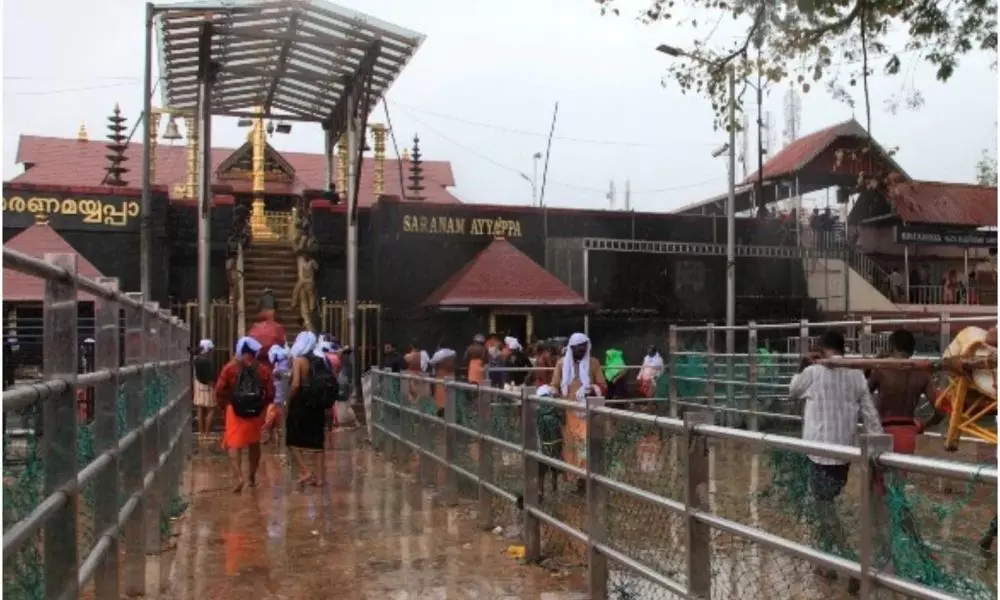 Sabarimala Yatra will be Stopped due to Heavy Rains in Kerala