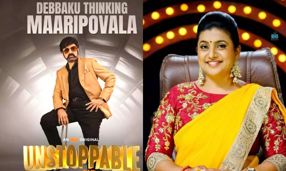 Aha OTT Platform Planning to Invite Roja as a Guest to Balakrishna Unstoppable Talk Show