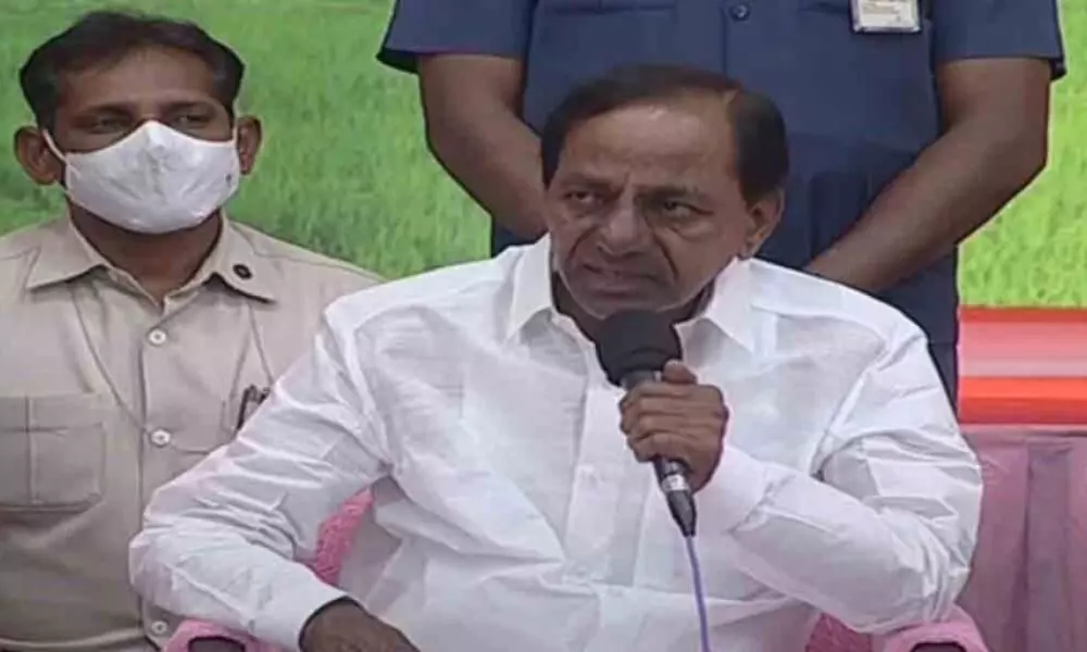 CM KCR Delhi Tour Tomorrow About Telangana Farmers