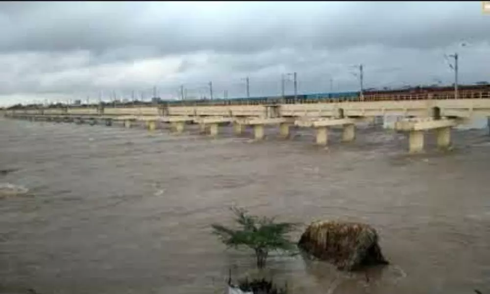 Heavy Floods in Nellore District Penna River