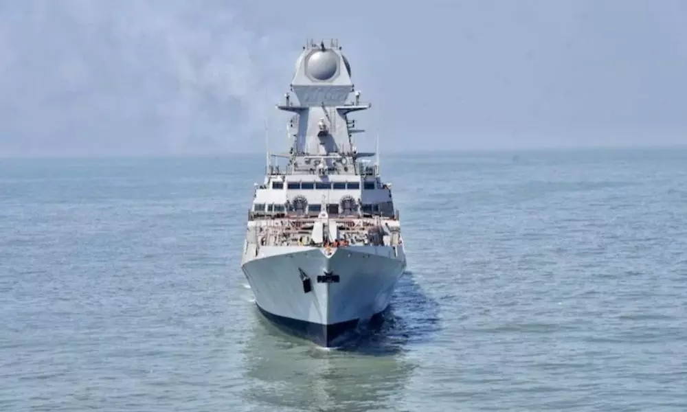 Guided Missile Destroyer Visakhapatnam to be Inducted Into Navy Today