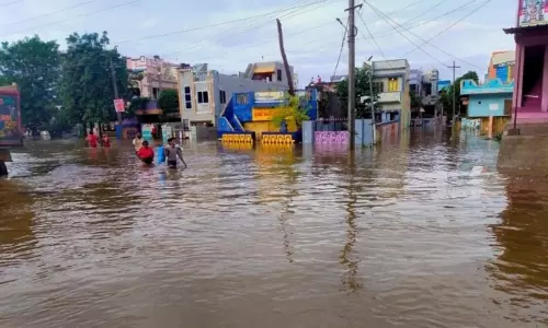 Heavy Floods in Nellore Due to Rains
