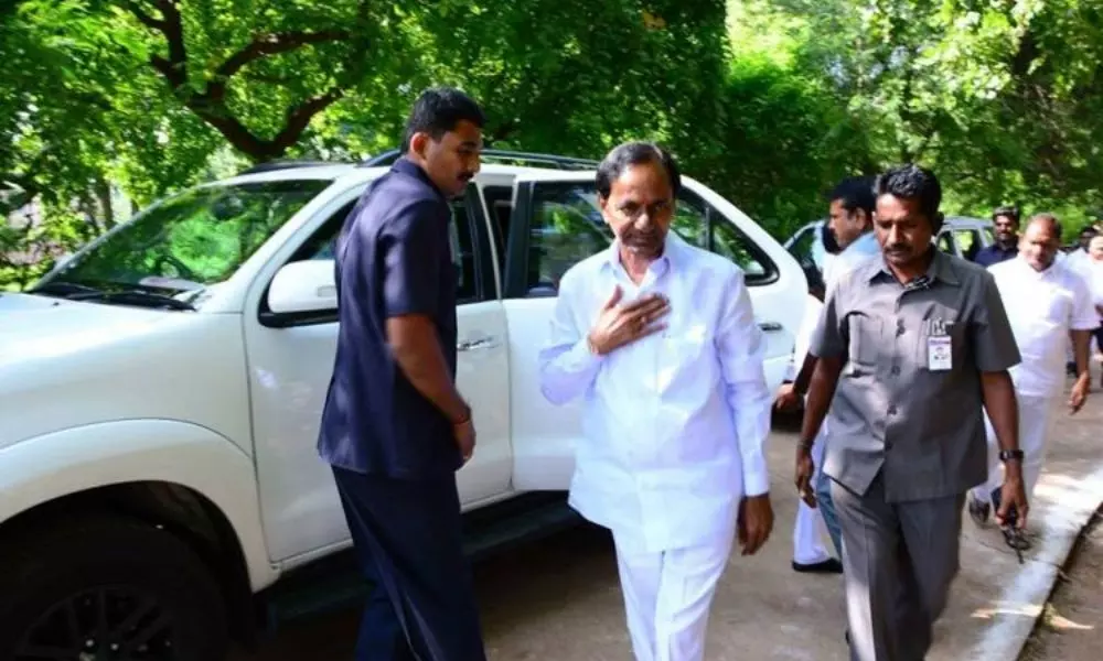 KCR Meeting with Union Ministers in Delhi Today 22 11 2021