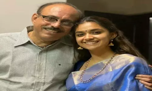 First time Keerthy Suresh Acting in Film in his Own Production Company