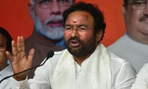 Central Minister Kishan Reddy Criticises CM KCR Central Minister Kishan Reddy Criticises CM KCR