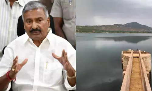 Minister Peddireddy Oversaw the Condition of the Rayalacheruvu Dam