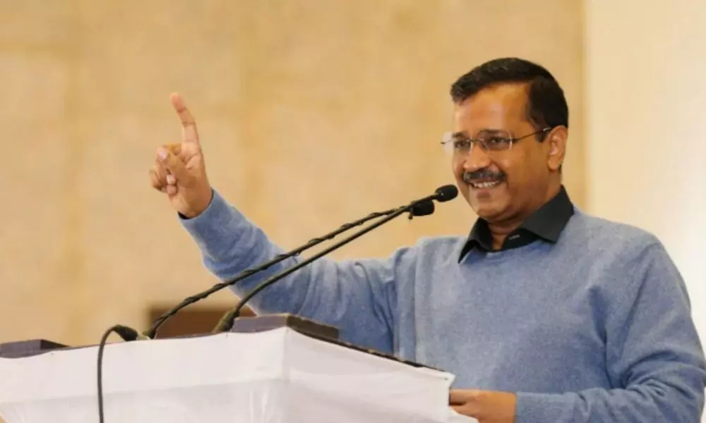 Delhi CM Arvind Kejriwal Announced if AAP Wins they will Give Every Woman Thousand Rupees