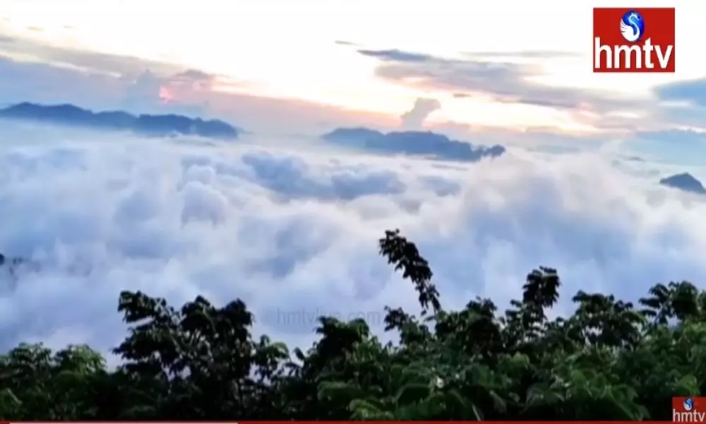 Awesome Clouds Movement at Tirumala Sapthagirulu