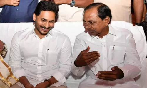 Jagan, KCR Meet for 1st Time After Water Dispute Jagan, KCR Meet for 1st Time After Water Dispute