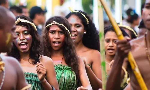 The People of East Timor a Southeast Asian Country are Short