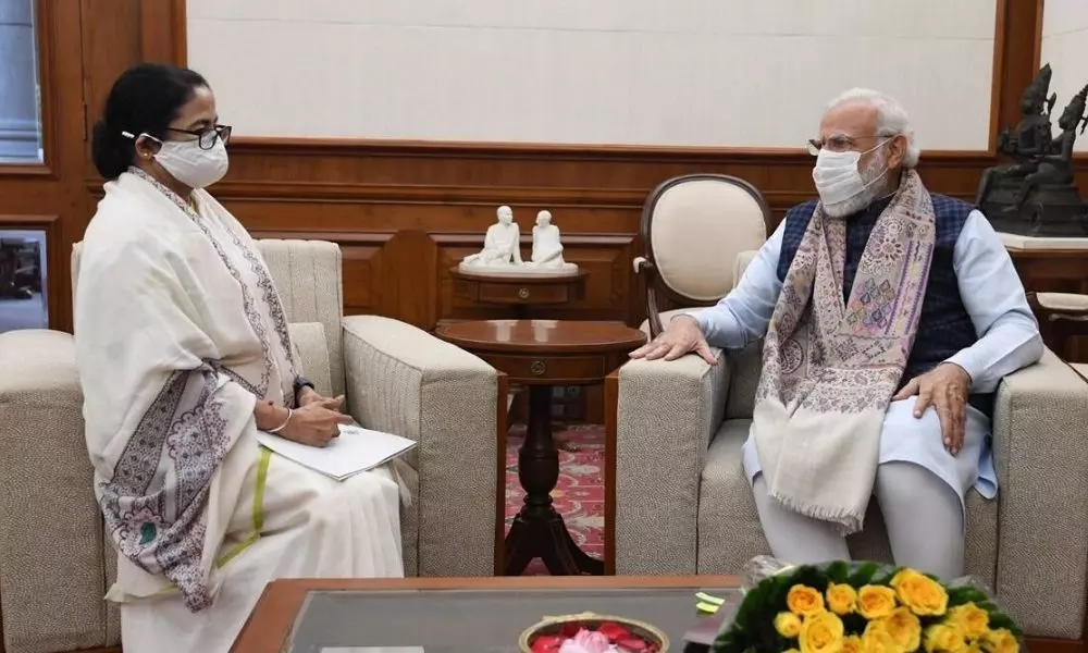 Mamata Banerjee Meets PM Narendra Modi