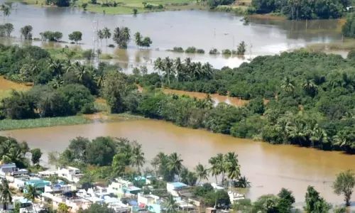 Tirupati Rayalacheruvu in Danger Zone With Heavy Rains Tirupati Rayalacheruvu in Danger Zone With Heavy Rains