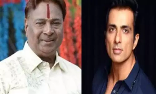 Sonu Sood Helping to Siva Sankar Master Sonu Sood Helping to Siva Sankar Master