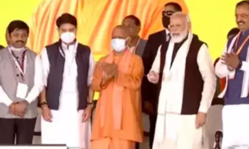 PM Modi Inaugurates Noida International Airport PM Modi Inaugurates Noida International Airport