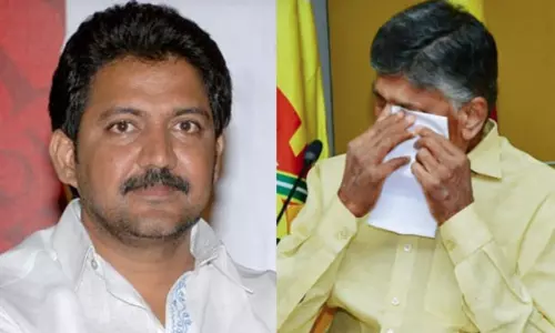 Vallabhaneni Vamsi Behind Chandrababus Crying Scene Vallabhaneni Vamsi Behind Chandrababus Crying Scene