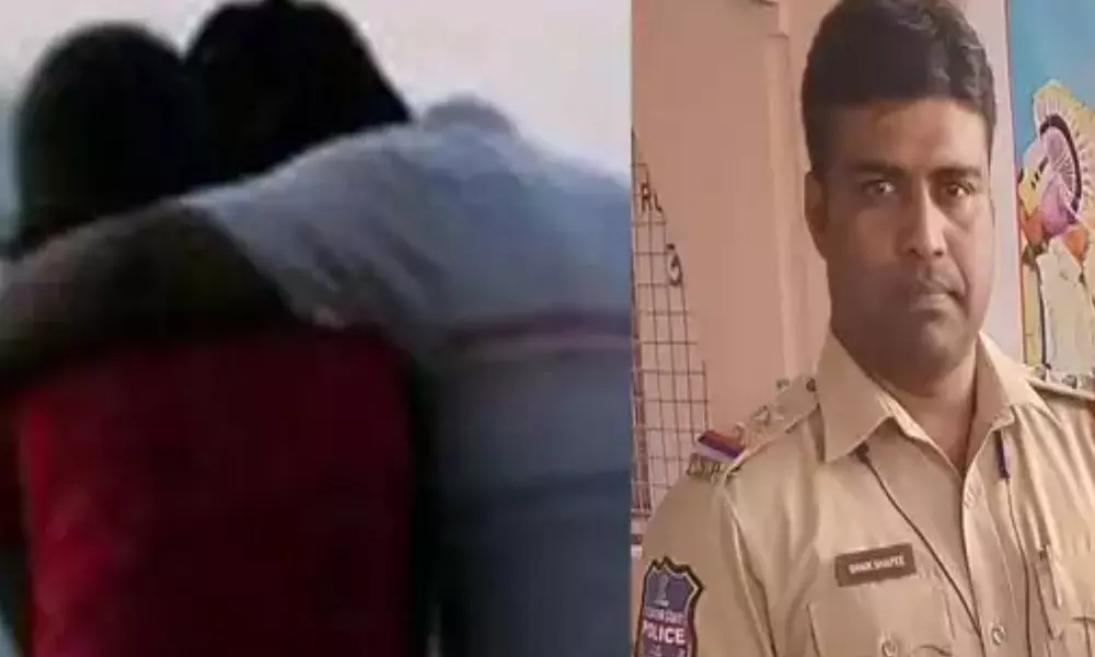 Wanaparthy Rural SI Shaik Shafi Illegal Affair With Married Woman