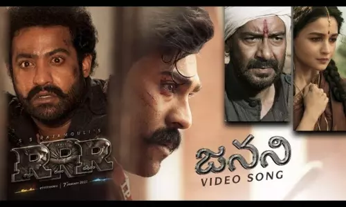 Janani Video Song Released From RRR Movie Janani Video Song Released From RRR Movie