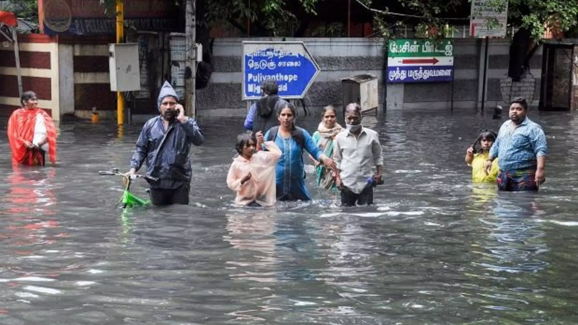 Non Stop Heavy Rains in Chennai Tamil Nadu From Few Days