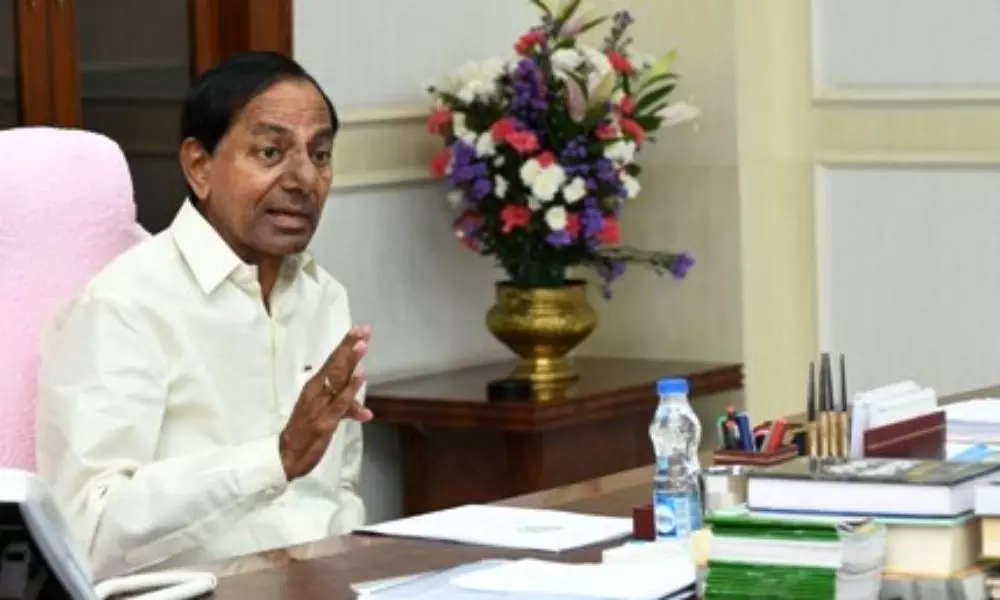 KCR Review on Agriculture Department in Pragathi Bhavan Today 28 11 2021