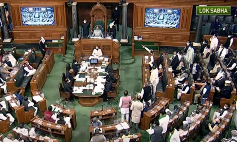 Concern of TRS MPs in Lok Sabha Demand to Give Clarity on Paddy Grain Purchases