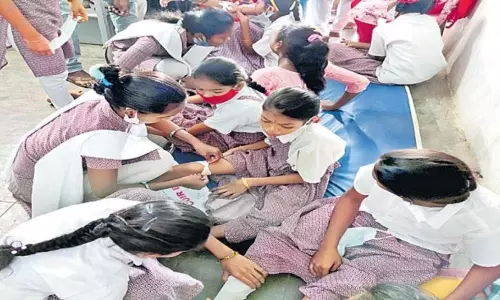 Students Fear to Ghost in Tribal Girls Hostel in Mamidiguda Adilabad