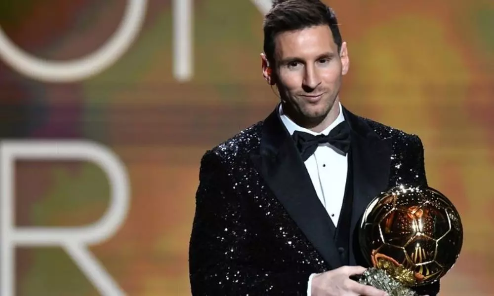 Lionel Messi wins Ballon Dor Award for Seventh Time
